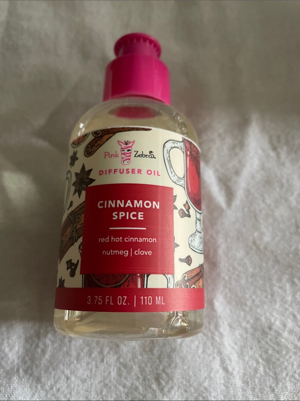 Pink Zebra Cinnamon Spice Diffuser Oil